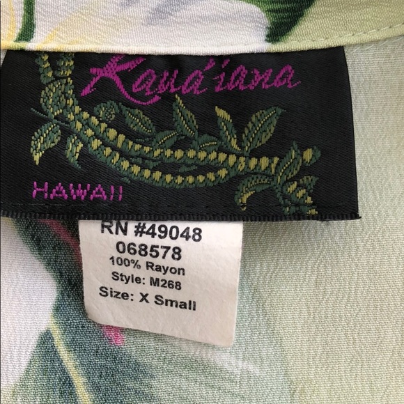 aloha print top - Picture 5 of 5